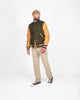 Varsity Jacket - Loden / Rust - View 3