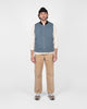 Flight Vest - Faded Blue Dry Waxed Rip Stop - View 2