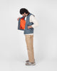 Flight Vest - Faded Blue Dry Waxed Rip Stop - View 4