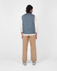 Flight Vest - Faded Blue Dry Waxed Rip Stop - View 5