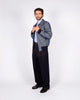 Weekender Jacket - Indigo Herringbone Bull Denim - View 3