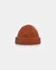 Wool Knit Watch Cap - Burnt Orange - View 2