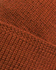 Wool Knit Watch Cap - Burnt Orange - View 3