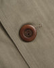 Woven Chore Coat - Sage Dry Waxed Cotton - View 9