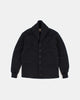 Shawl Sweater Coat - Black - View 1
