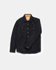 Crissman Overshirt - Black Moleskin - View 8