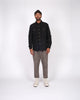 Crissman Overshirt - Black Moleskin - View 2