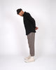 Crissman Overshirt - Black Moleskin - View 4