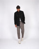 Crissman Overshirt - Black Moleskin - View 6