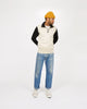Motorcycle Sweater - Off White / Black - View 2