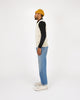 Motorcycle Sweater - Off White / Black - View 4