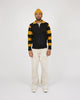 Motorcycle Sweater - Black / Old Gold - View 2