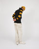 Motorcycle Sweater - Black / Old Gold - View 12