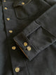Crissman Overshirt - Black Moleskin - View 9